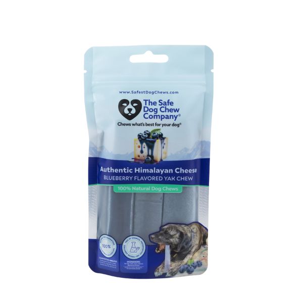 Wholesale Blueberry Yak Chews (Packaged)