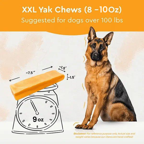 Wholesale Regular Yak Chews (Packaged)
