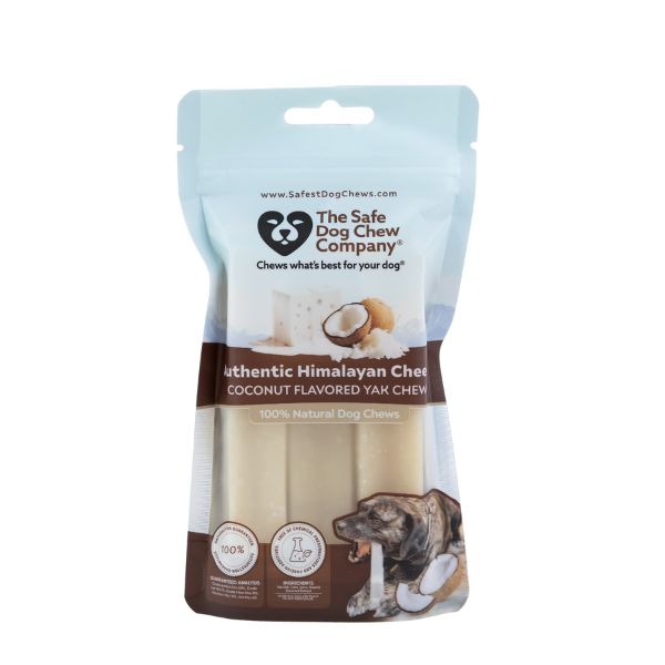 Wholesale Coconut Yak Chews (Packaged)