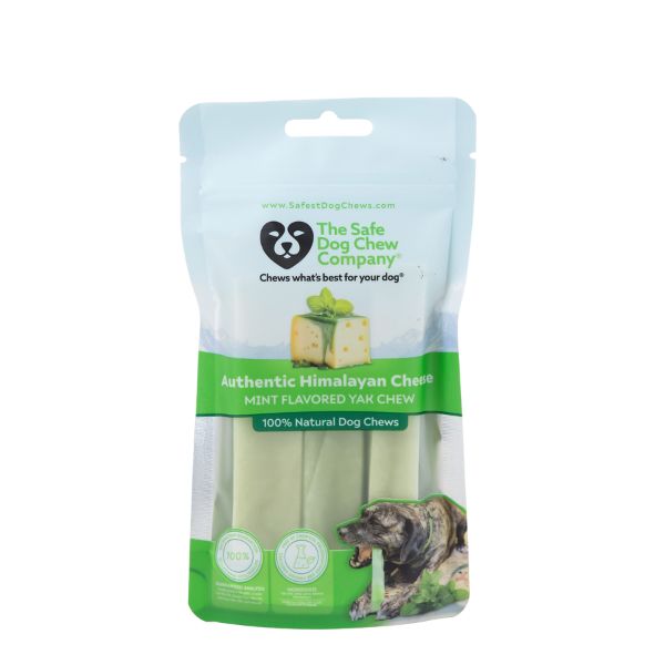 Wholesale Mint Yak Chews (Packaged)