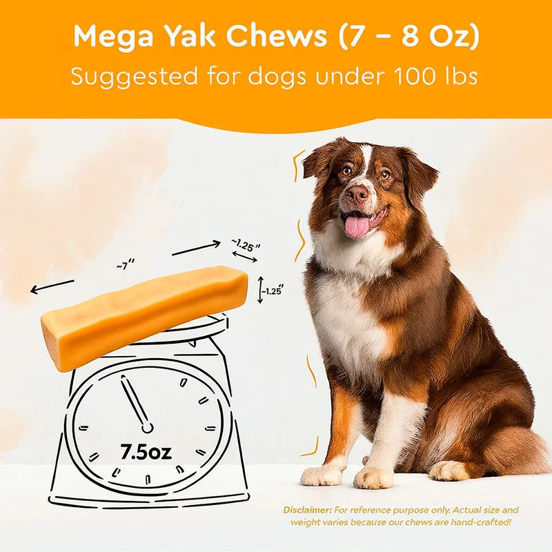 Wholesale Regular Yak Chews (Packaged)