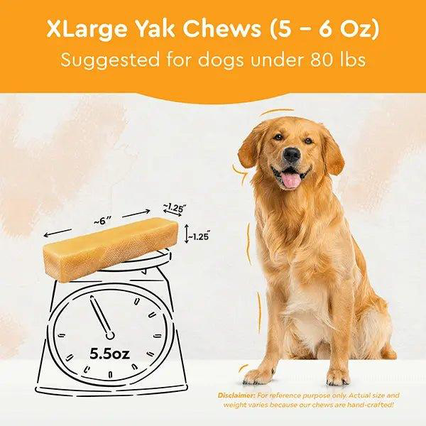 Wholesale Regular Yak Chews (Packaged)